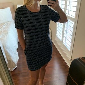 Sequin Shift Dress